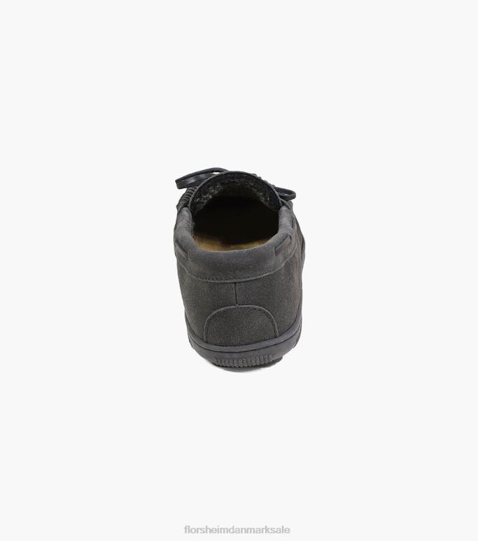 Florsheim Mænd hyggelig moc toe tie tøffel NF0RV385 fodtøj grå ruskind