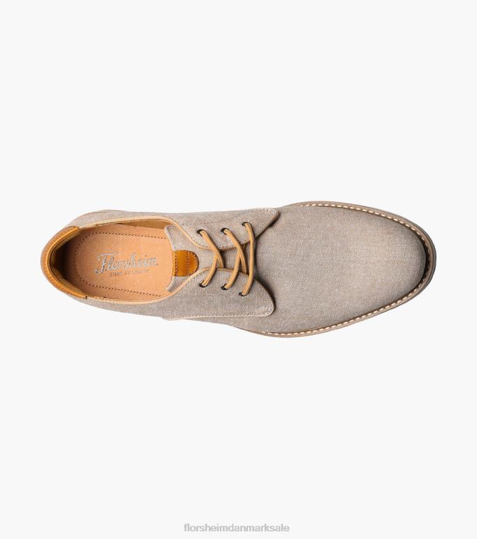 Florsheim Mænd højland lærred almindelig tå oxford NF0RV320 fodtøj sand