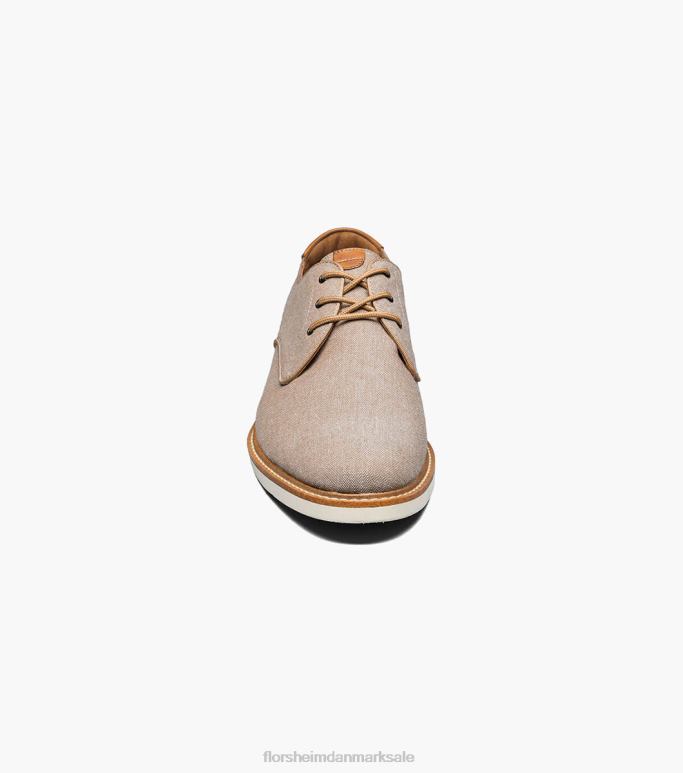 Florsheim Mænd højland lærred almindelig tå oxford NF0RV320 fodtøj sand