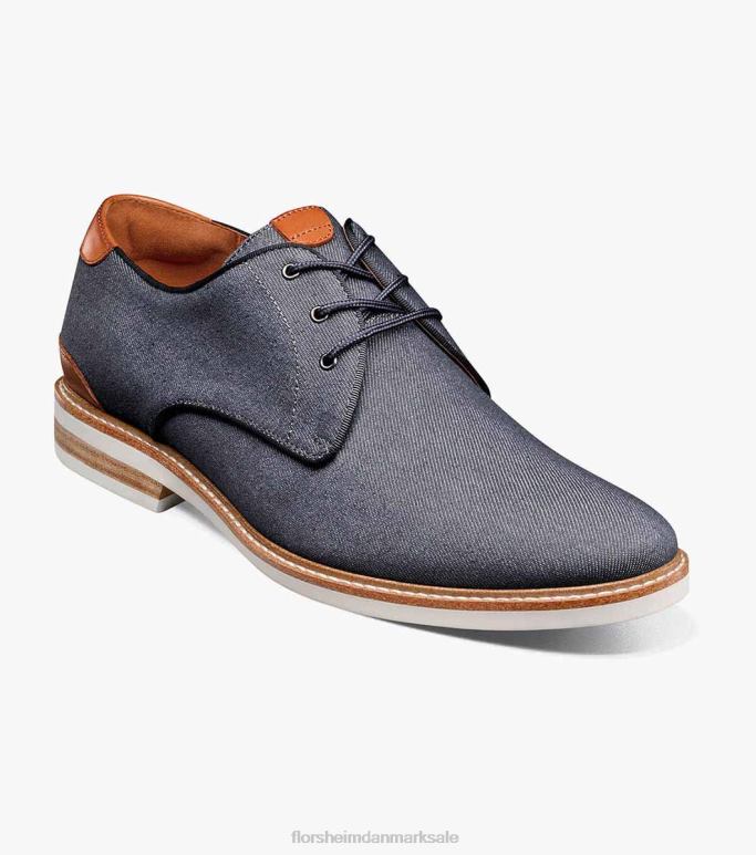 Florsheim Mænd højland lærred almindelig tå oxford NF0RV321 fodtøj flåde