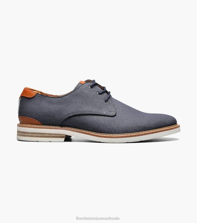 Florsheim Mænd højland lærred almindelig tå oxford NF0RV321 fodtøj flåde