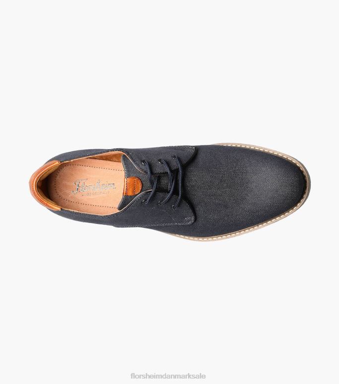 Florsheim Mænd højland lærred almindelig tå oxford NF0RV321 fodtøj flåde