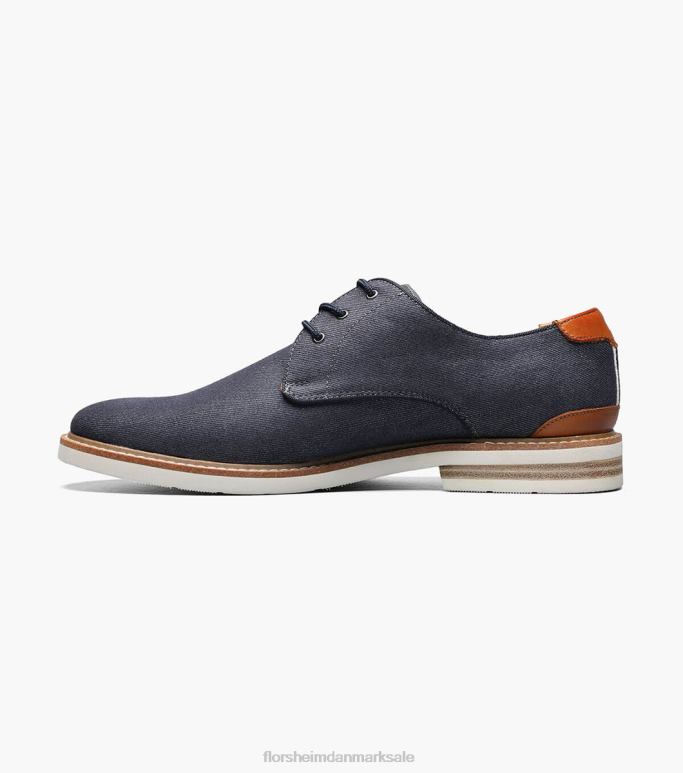 Florsheim Mænd højland lærred almindelig tå oxford NF0RV321 fodtøj flåde