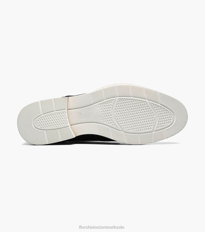 Florsheim Mænd højland lærred almindelig tå oxford NF0RV322 fodtøj sort