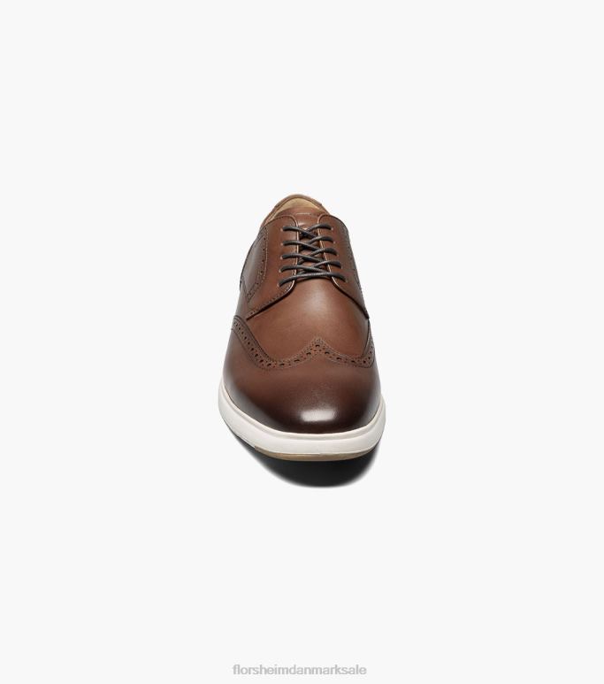 Florsheim Mænd instrumentbræt vingespids oxford NF0RV172 fodtøj cognac multi