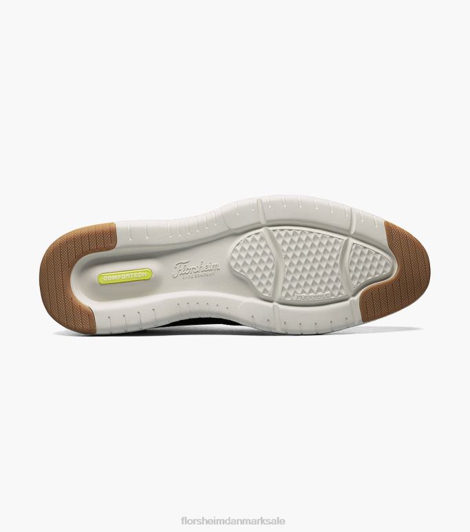 Florsheim Mænd instrumentbræt vingespids oxford NF0RV173 fodtøj sort hvid
