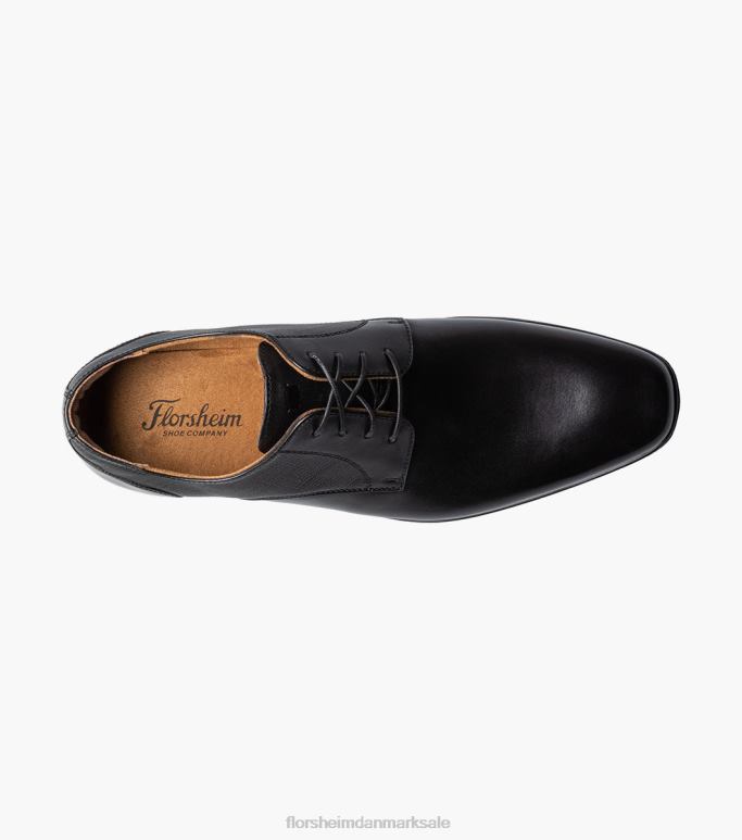 Florsheim Mænd jackson almindelig tå oxford NF0RV149 fodtøj sort