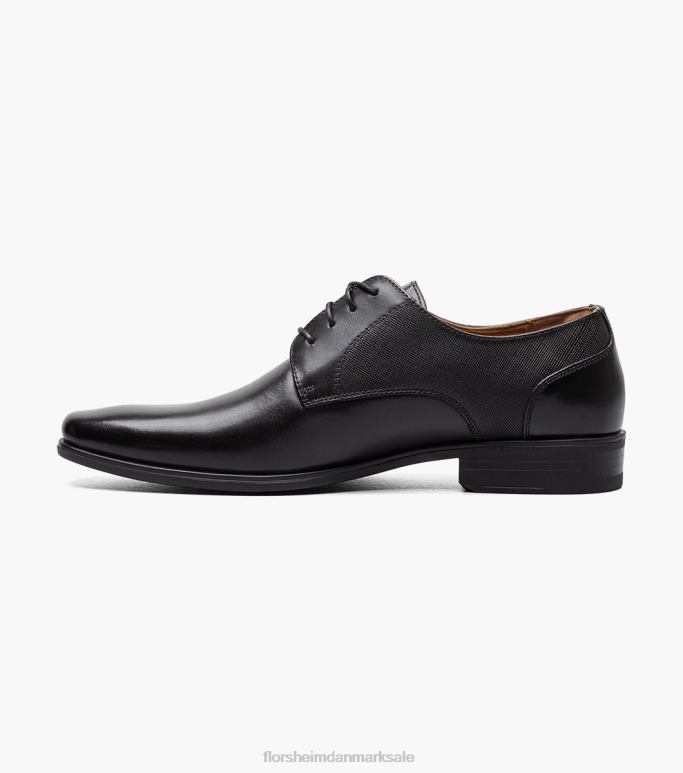 Florsheim Mænd jackson almindelig tå oxford NF0RV149 fodtøj sort