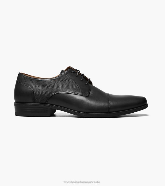 Florsheim Mænd jackson cap toe oxford NF0RV152 fodtøj sort