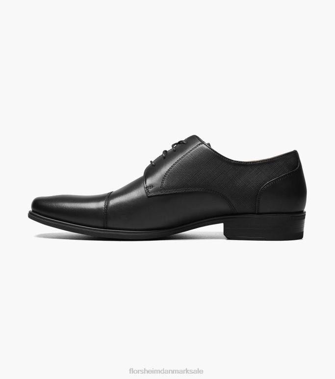 Florsheim Mænd jackson cap toe oxford NF0RV152 fodtøj sort