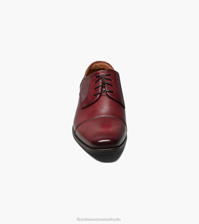 Florsheim Mænd jackson cap toe oxford NF0RV153 fodtøj bordeaux