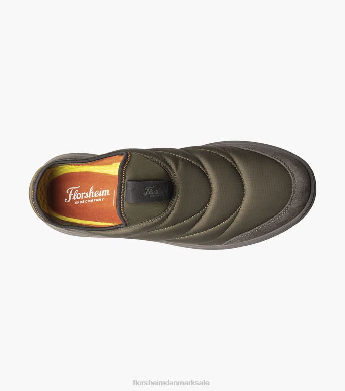Florsheim Mænd java nylon moc toe slip på NF0RV344 fodtøj oliven