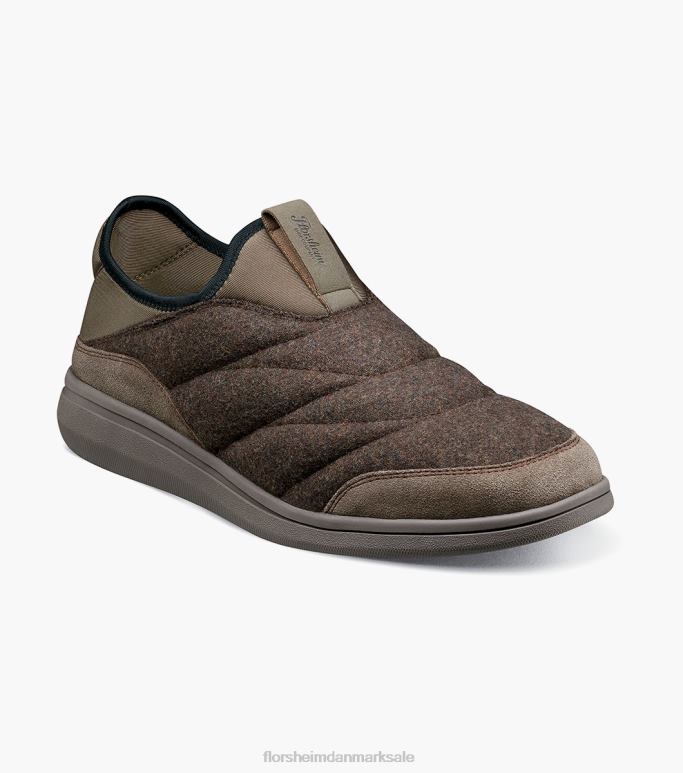Florsheim Mænd java uld moc toe slip på NF0RV341 fodtøj Brun