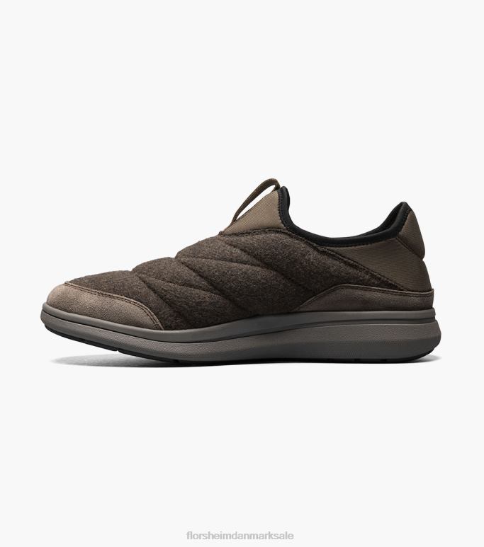 Florsheim Mænd java uld moc toe slip på NF0RV341 fodtøj Brun