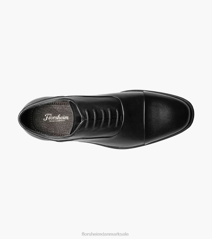 Florsheim Mænd jetson cap toe oxford NF0RV212 fodtøj sort