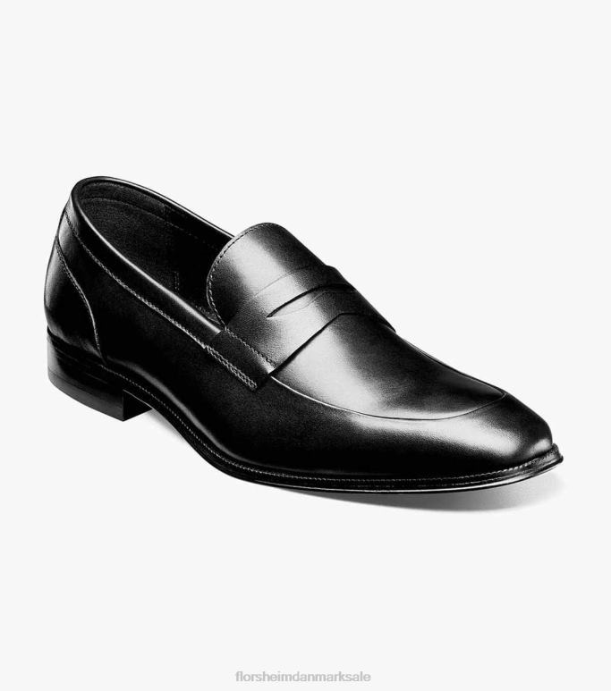 Florsheim Mænd jetson moc toe penny loafer NF0RV213 fodtøj sort