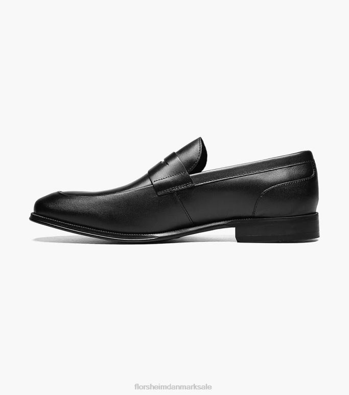Florsheim Mænd jetson moc toe penny loafer NF0RV213 fodtøj sort