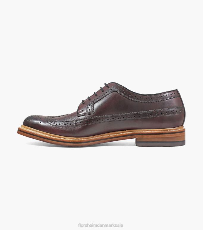 Florsheim Mænd kenmoor ii vingespids oxford NF0RV139 fodtøj bordeaux