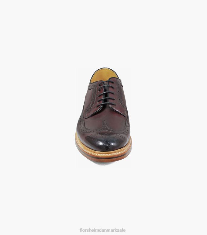 Florsheim Mænd kenmoor ii vingespids oxford NF0RV139 fodtøj bordeaux