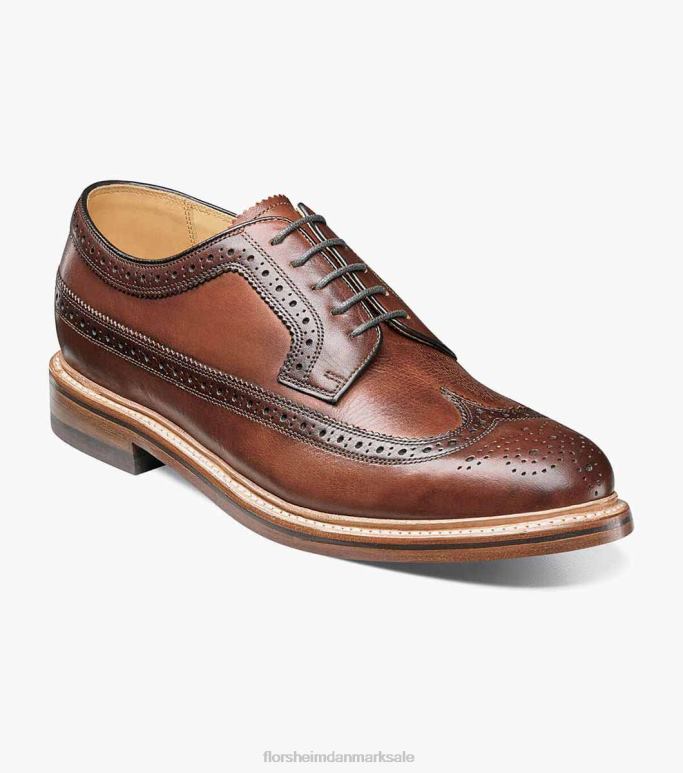 Florsheim Mænd kenmoor ii vingespids oxford NF0RV141 fodtøj cognac