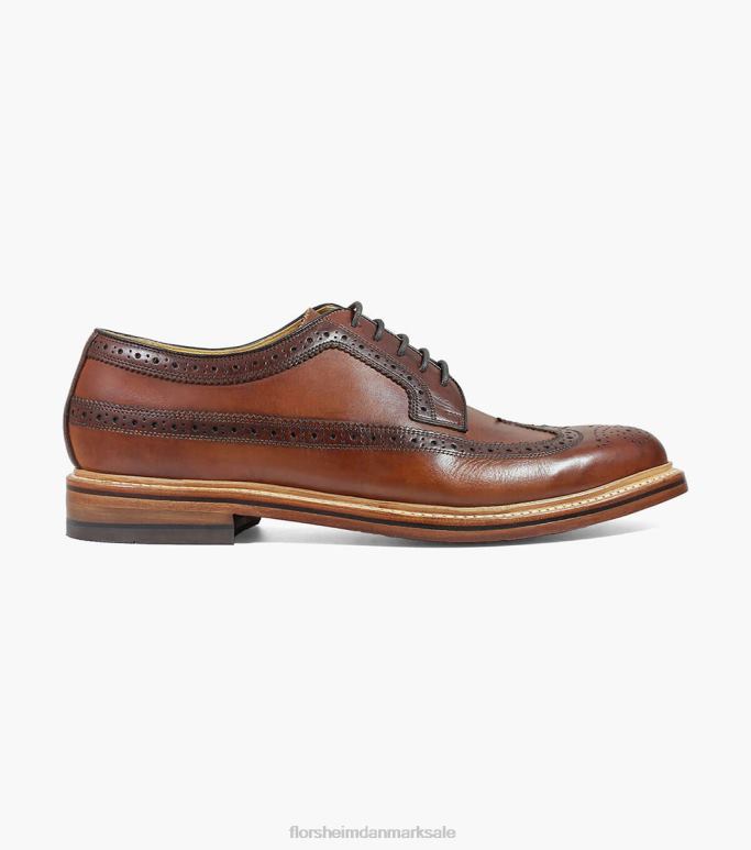 Florsheim Mænd kenmoor ii vingespids oxford NF0RV141 fodtøj cognac