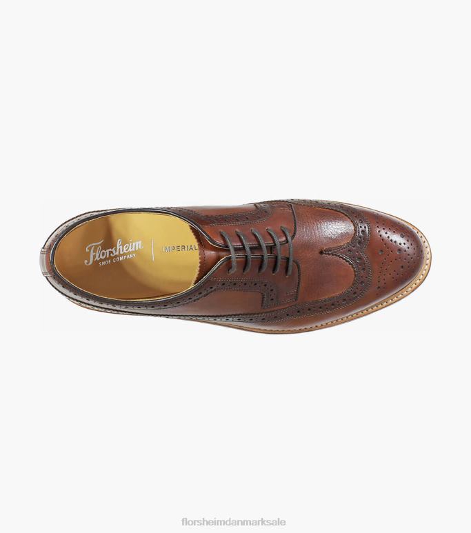 Florsheim Mænd kenmoor ii vingespids oxford NF0RV141 fodtøj cognac