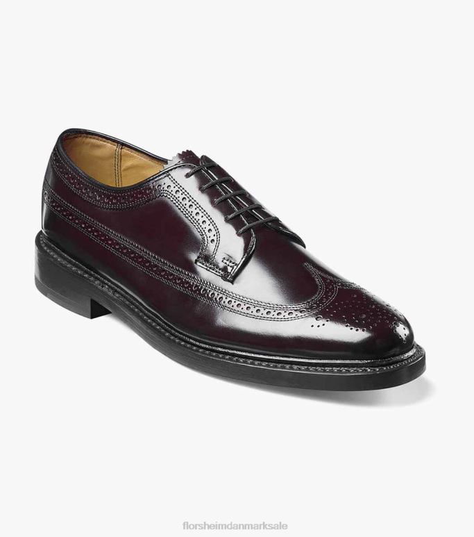 Florsheim Mænd kenmoor vingespids oxford NF0RV136 fodtøj bordeaux