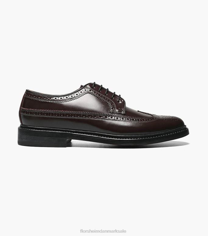 Florsheim Mænd kenmoor vingespids oxford NF0RV136 fodtøj bordeaux