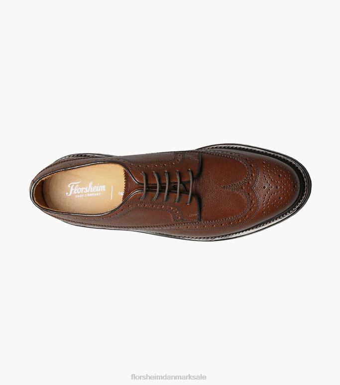 Florsheim Mænd kenmoor vingespids oxford NF0RV138 fodtøj cognac
