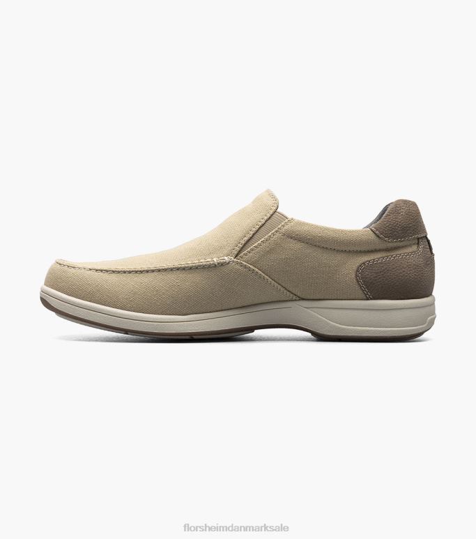 Florsheim Mænd lakeside canvas moc toe slip på NF0RV10 fodtøj sand multi