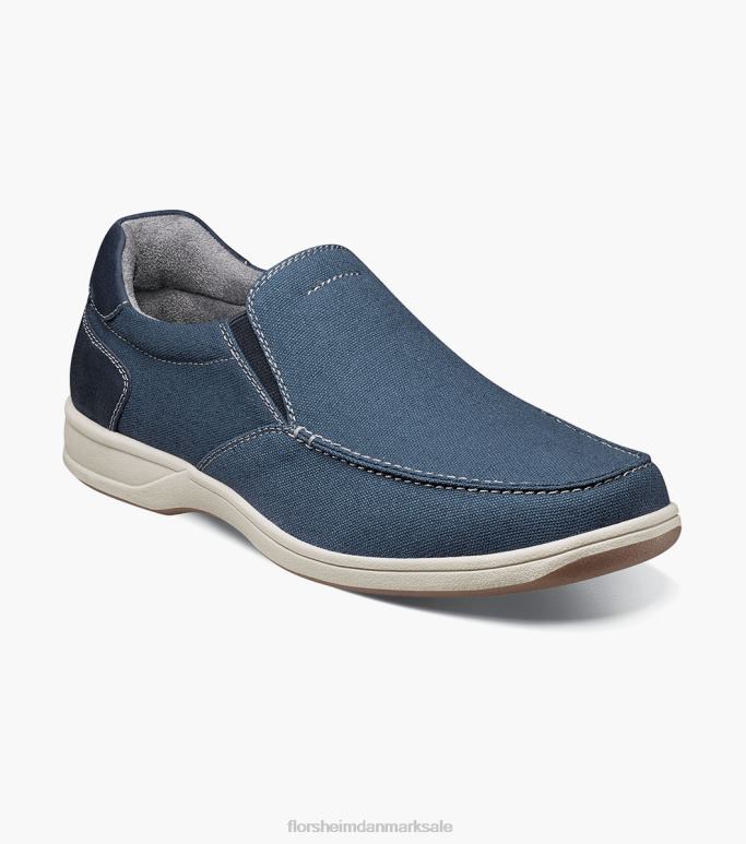 Florsheim Mænd lakeside canvas moc toe slip på NF0RV11 fodtøj flåde