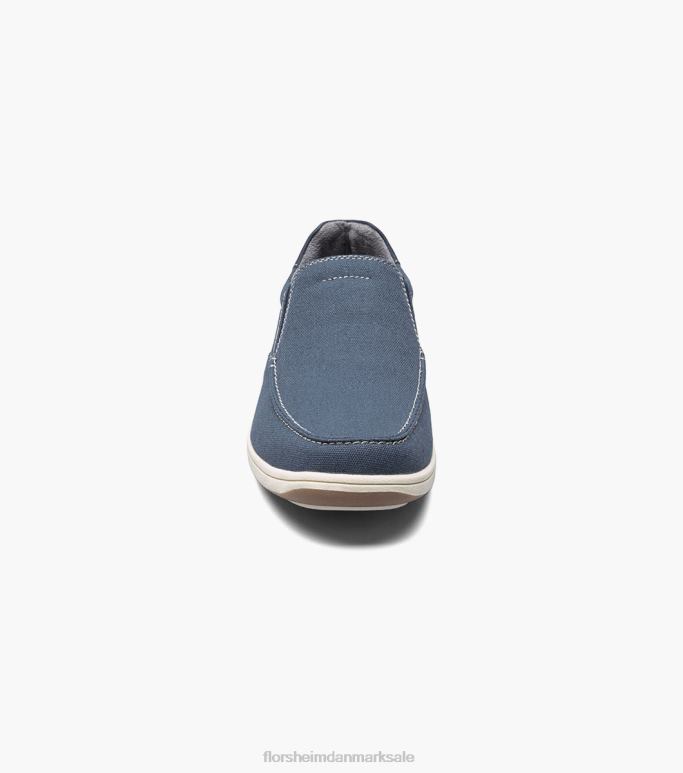 Florsheim Mænd lakeside canvas moc toe slip på NF0RV11 fodtøj flåde