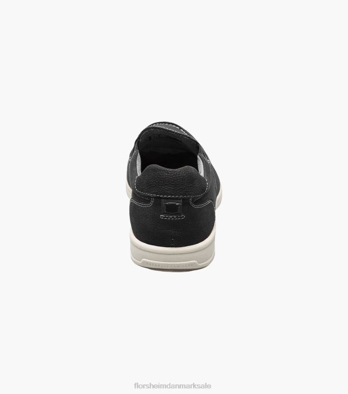 Florsheim Mænd lakeside canvas moc toe slip på NF0RV9 fodtøj sort