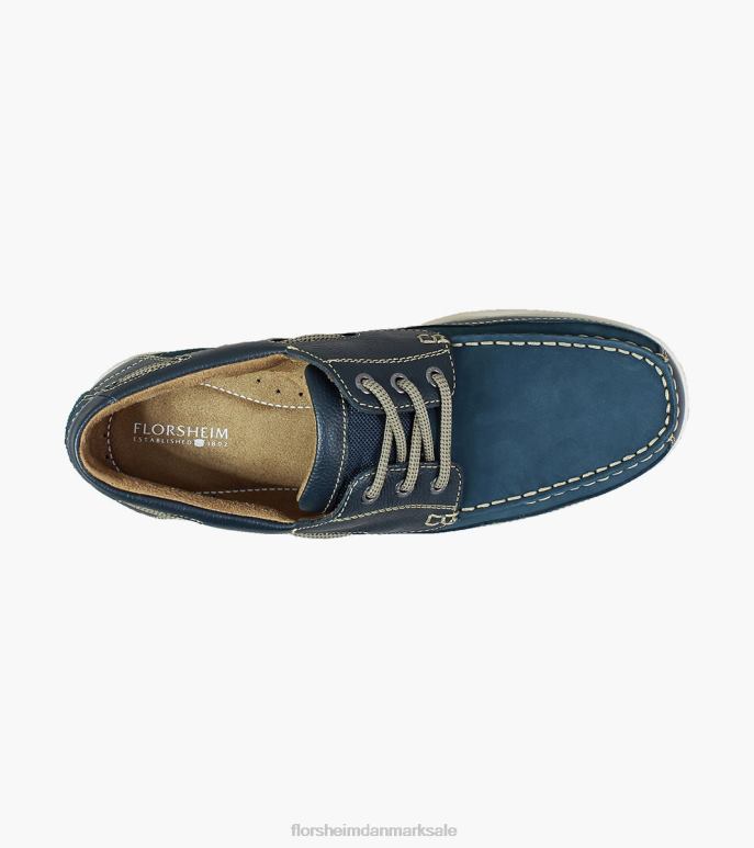 Florsheim Mænd lakeside moc toe oxford NF0RV365 fodtøj flåde