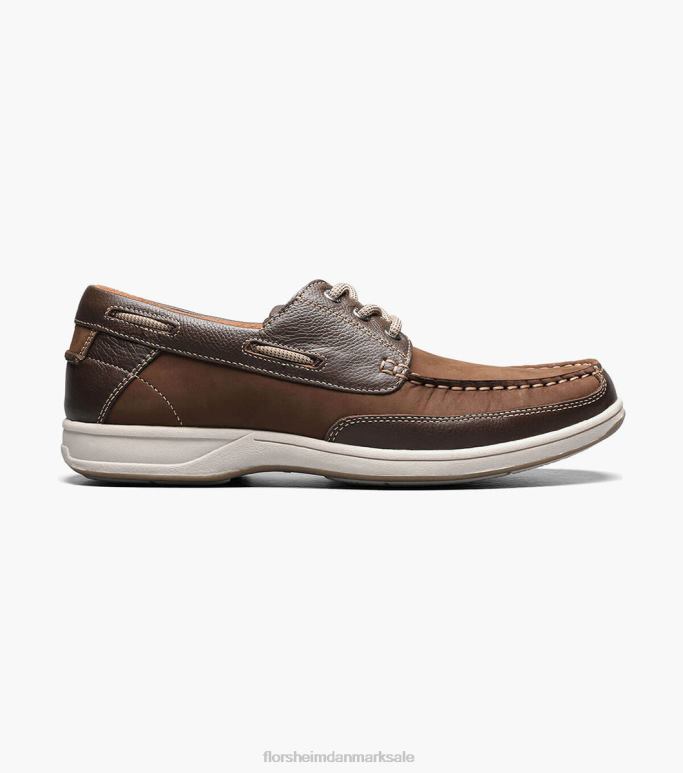 Florsheim Mænd lakeside moc toe oxford NF0RV366 fodtøj Brun