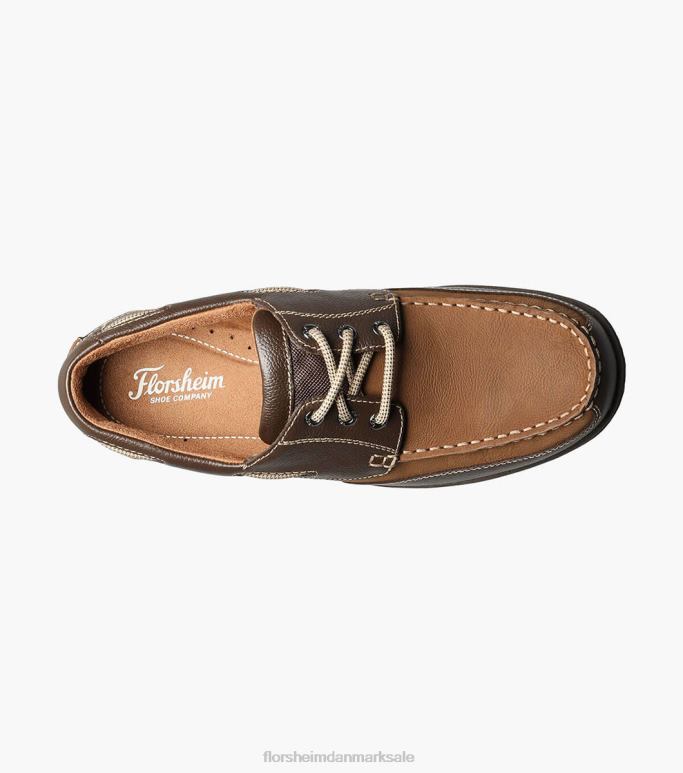 Florsheim Mænd lakeside moc toe oxford NF0RV367 fodtøj sten