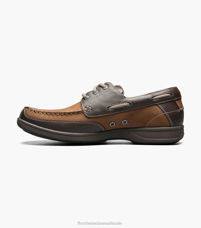 Florsheim Mænd lakeside moc toe oxford NF0RV367 fodtøj sten