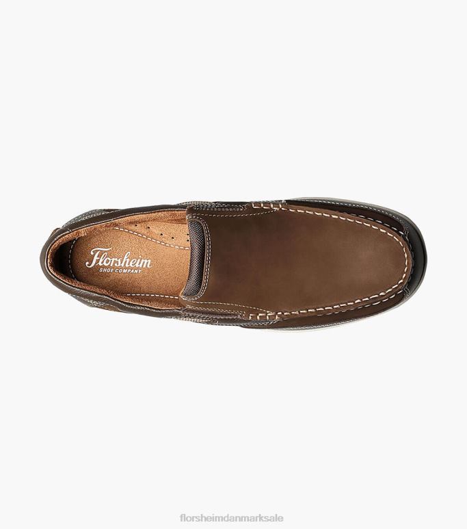 Florsheim Mænd lakeside moc toe slip på NF0RV362 fodtøj Brun