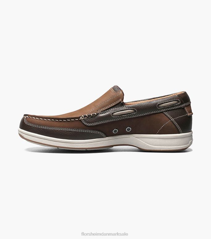 Florsheim Mænd lakeside moc toe slip på NF0RV362 fodtøj Brun