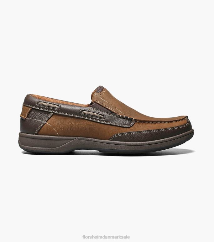 Florsheim Mænd lakeside moc toe slip på NF0RV363 fodtøj sten