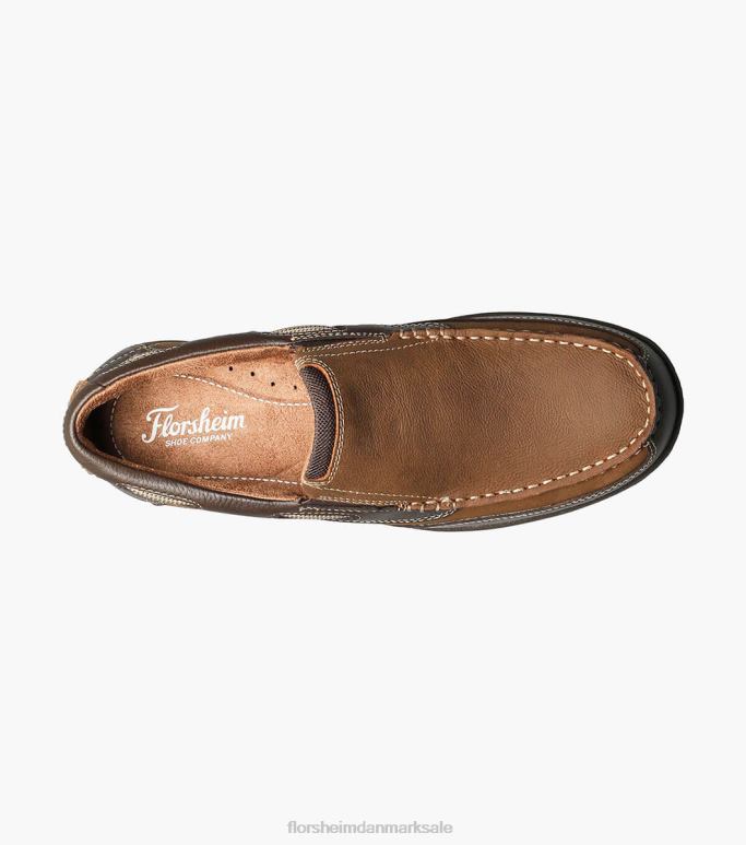 Florsheim Mænd lakeside moc toe slip på NF0RV363 fodtøj sten