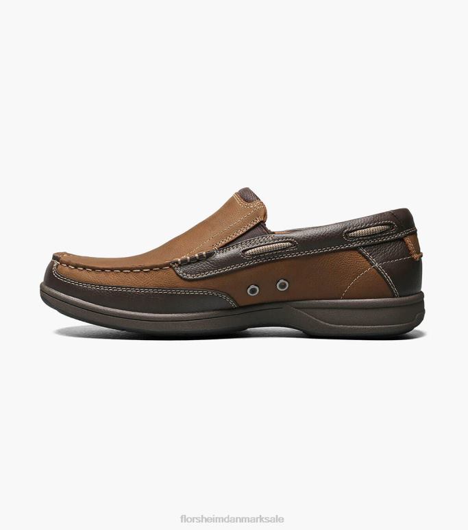 Florsheim Mænd lakeside moc toe slip på NF0RV363 fodtøj sten
