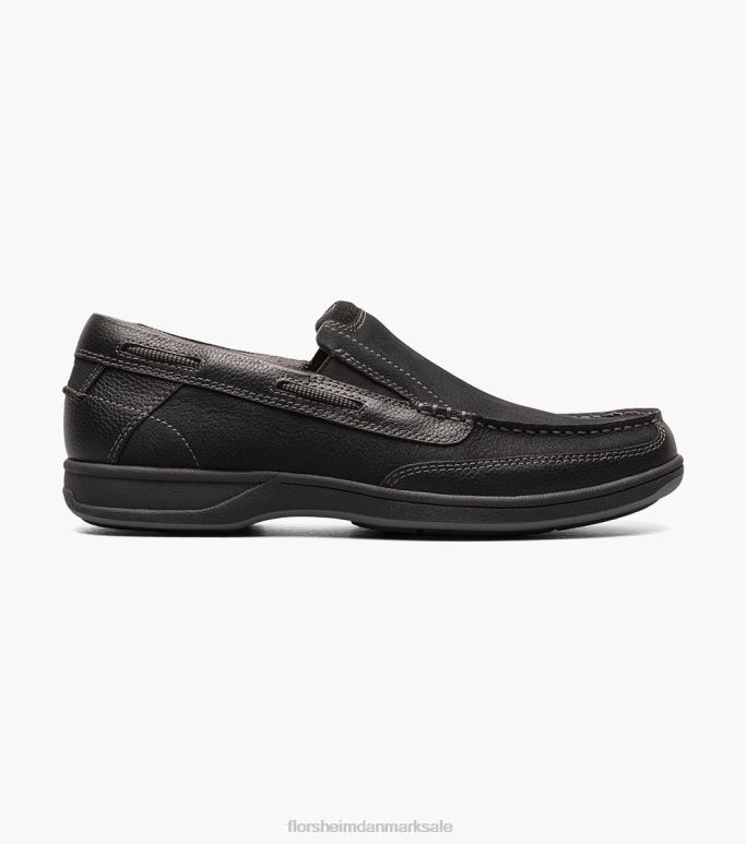 Florsheim Mænd lakeside moc toe slip på NF0RV364 fodtøj sort