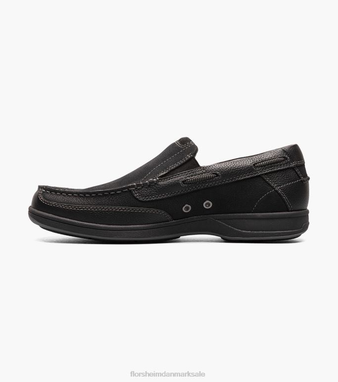 Florsheim Mænd lakeside moc toe slip på NF0RV364 fodtøj sort