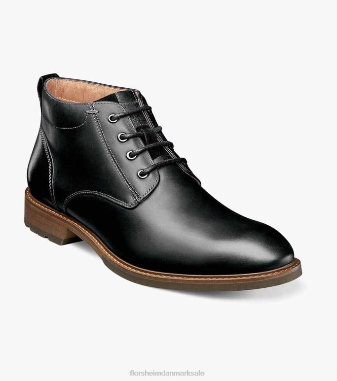 Florsheim Mænd lodge almindelig tå chukka støvle NF0RV221 fodtøj sort ch