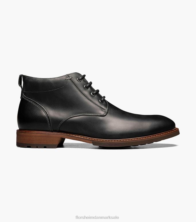 Florsheim Mænd lodge almindelig tå chukka støvle NF0RV221 fodtøj sort ch