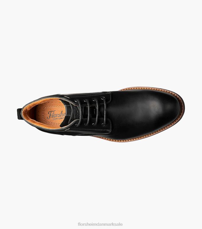 Florsheim Mænd lodge almindelig tå chukka støvle NF0RV221 fodtøj sort ch