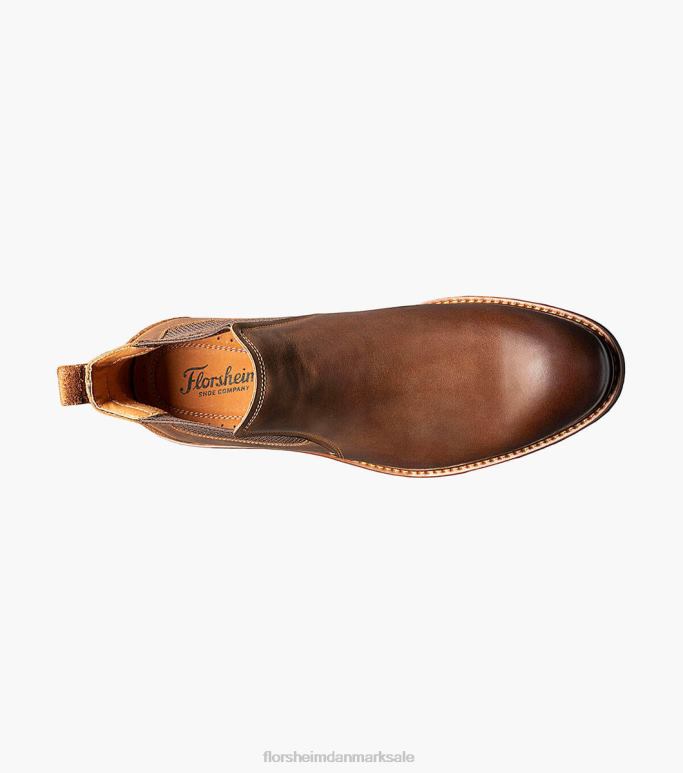 Florsheim Mænd lodge almindelig tå gore støvle NF0RV222 fodtøj brun lm