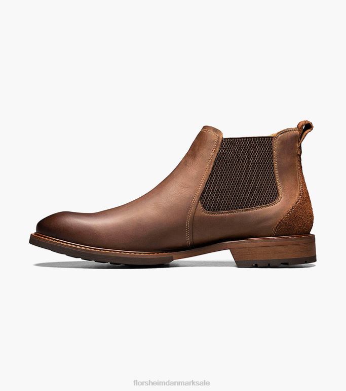 Florsheim Mænd lodge almindelig tå gore støvle NF0RV222 fodtøj brun lm