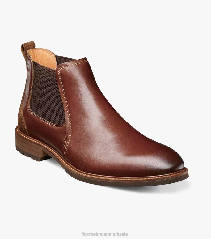 Florsheim Mænd lodge almindelig tå gore støvle NF0RV223 fodtøj kastanje